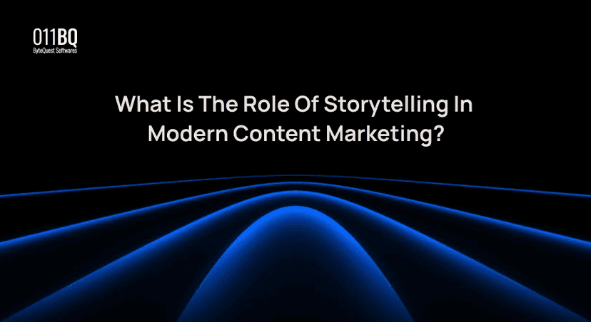 What is the role of storytelling in modern content marketing?